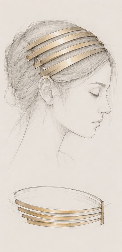 Head jewelry — sketch