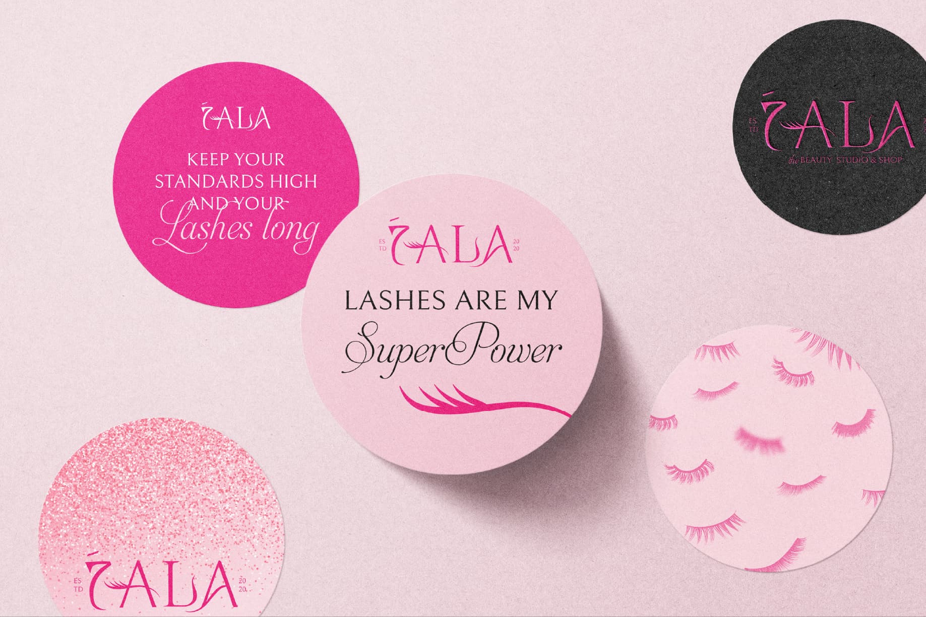 7ala stickers and coasters