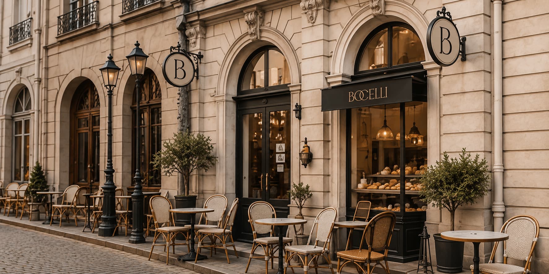 Bocelli patisserie storefront