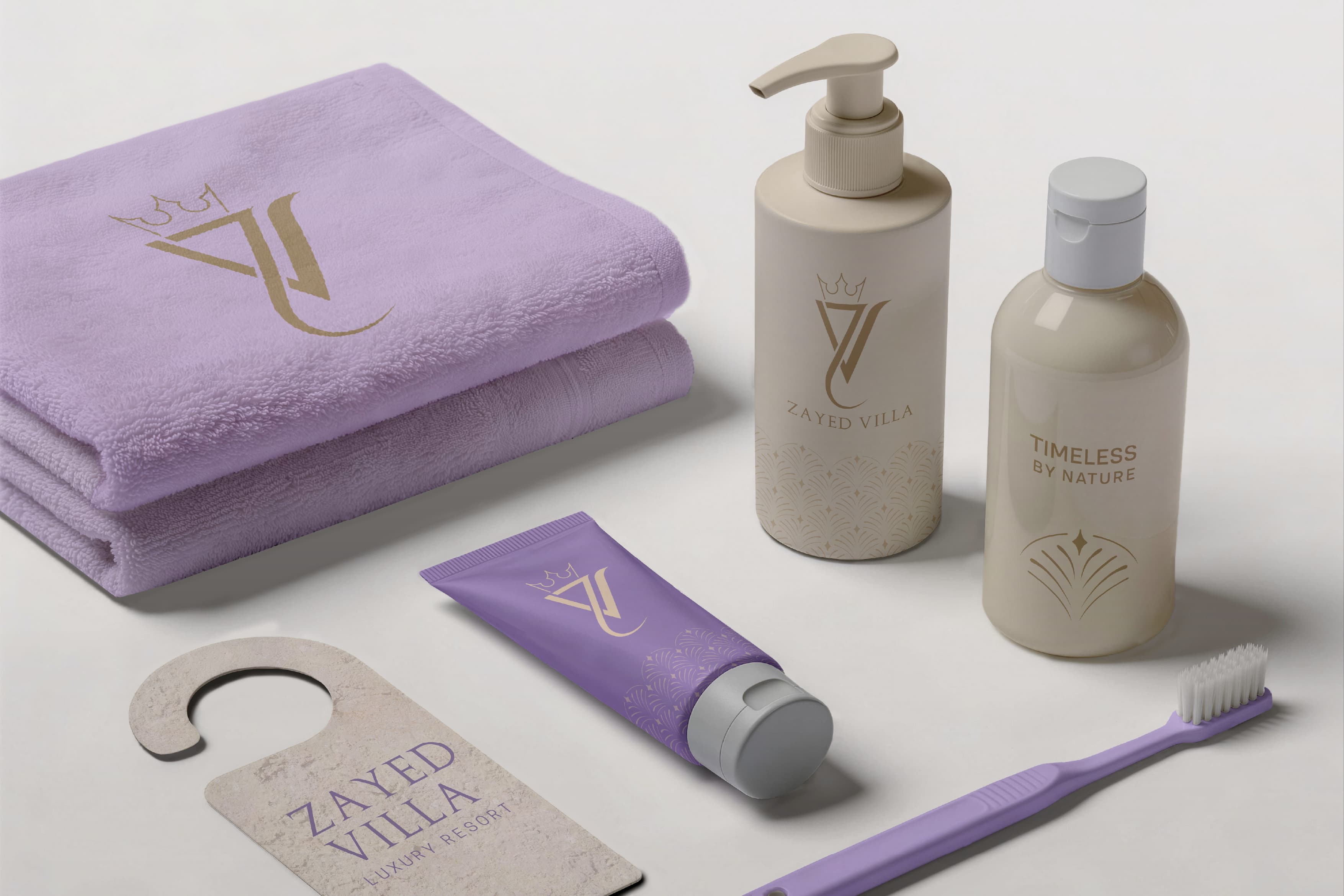 Zayed Villa hospitality amenity set